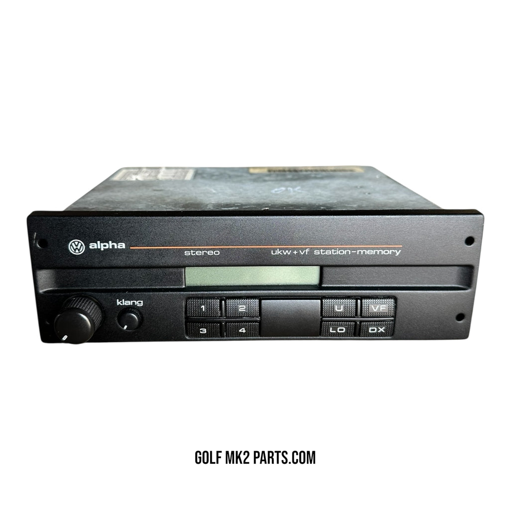 VW Alpha Radio – Original OEM