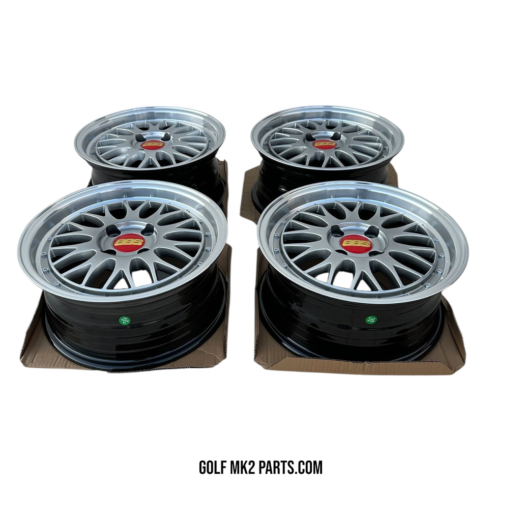 BBS Le Mans Style Wheel Set 15Inch 4x100