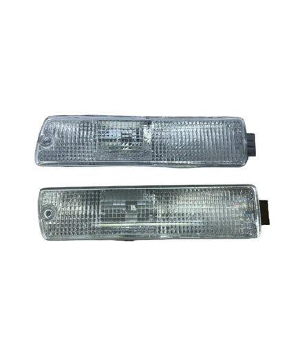 Big Bumper Blinker Set White Depo