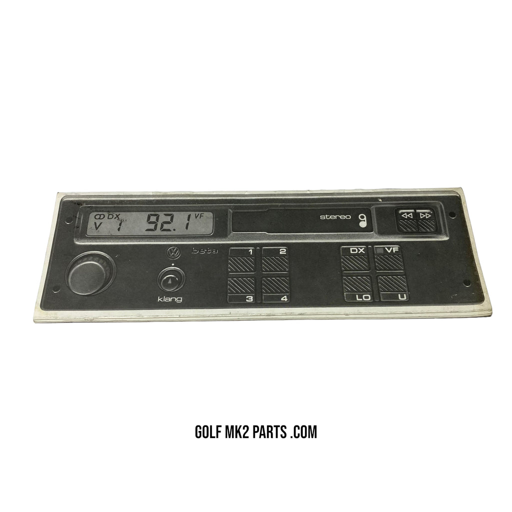 Golf / Jetta MK2 Beta radio Brochure BR-59 CE-1