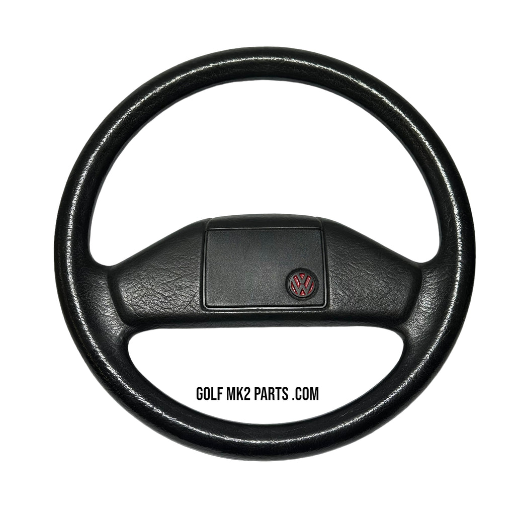 C steering wheel (Red logo)