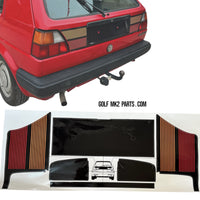 Heck decor sticker set Kamei style. Heckblende