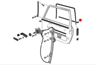 Window Scraper rubber set 3 Door CE1 (Old type)