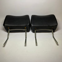Leather head rest set