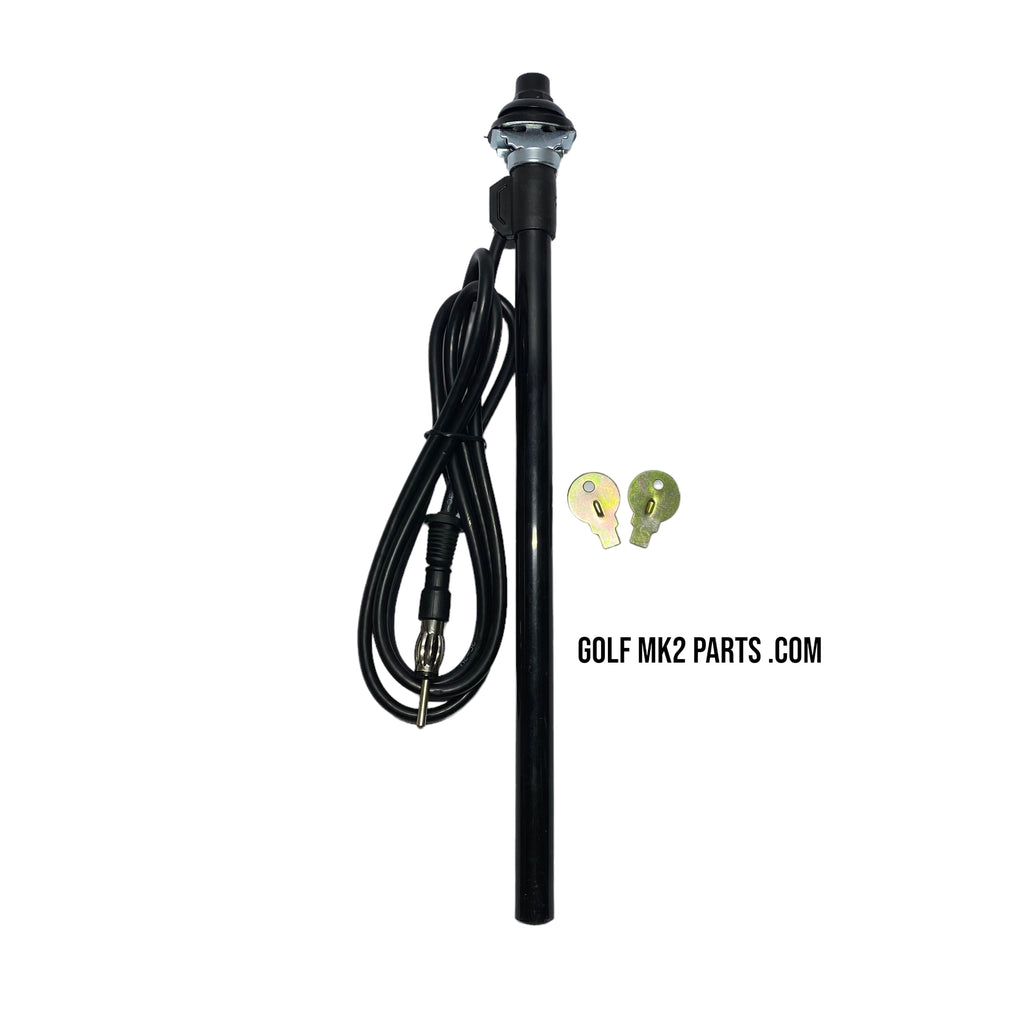 Telescopic Fender Antenna Black